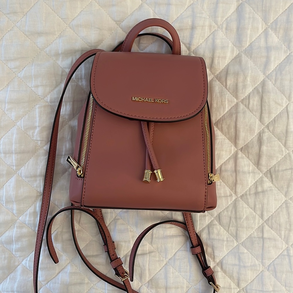 Michael Kors Phoebe extra small backpack Rose Pink